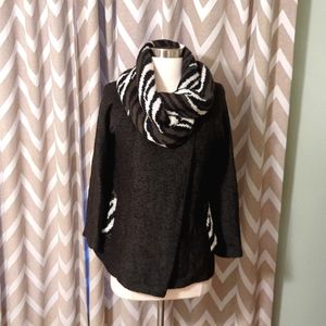 Gorgeous olive green cardigan sweater